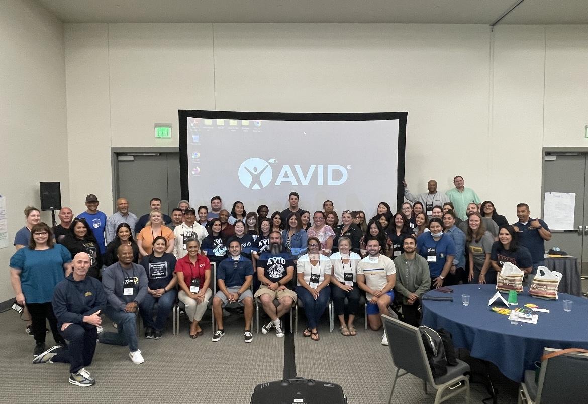 PUSD teachers, teacher specialists, administrators, and staff took their AVID knowledge to the next level at AVID Summer Institute in San Diego! #AVID4possibility